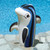 18" Inflatable White and Blue Baby Dolphin Swimming Pool Floaty