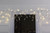 100ct Warm White LED Wide Angle Icicle Christmas Lights, White Wire