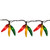 36ct Chili Pepper Cluster String Lights - 7.5ft - Brown Wire