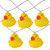 10-Count Yellow Rubber Ducky LED String Lights