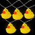 10-Count Yellow Rubber Ducky LED String Lights