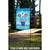 Blue and Red Potted Patriotic Welcome Outdoor Garden Flag 18" x 12.5"