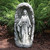 18.75" LED Lighted Solar Our Lady of Virgin Mary Outdoor Garden Statue