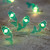 10-Count LED Teal Mermaid Fairy Lights - Warm White