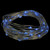 100ct Blue LED Micro Fairy Lights, 16ft Copper Wire
