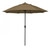 Create a Cozy Outdoor Retreat with the 9ft Sesame Brown Casa Series Patio Umbrella