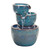 Cascade Water Fountain - 22.5" - Blue