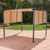 115" Beige and Brown Contemporary Solid Outdoor Patio Gazebo