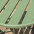 3-Piece Matte Green Contemporary Outdoor Furniture Patio Bistro Set