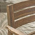 5-Piece Gray Finish Round Outdoor Furniture Patio Dining Set