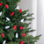 100-Count Red and Pure White Faceted LED C9 Christmas Lights, 66ft Green Wire