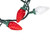 100-Count Red and Pure White Faceted LED C9 Christmas Lights, 66ft Green Wire