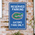 18" NCAA University of Florida Gators 'Reserved Parking' Wall Sign