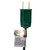 10-Count Clear Edison Christmas Light Set, 9ft Green Wire