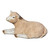 White Resting Life-size Merino Lamb Outdoor Animal Statue 24"