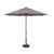 9ft Outdoor Octagon Patio Umbrella with Auto Tilt, Cast Silver