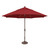 11ft Outdoor Octagon Patio Umbrella with Starlight, Red