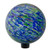 Swirled Pattern Outdoor Garden Gazing Ball - 10" - Green and Blue