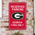 18" NCAA University of Georgia Bulldogs 'Reserved Parking' Wall Sign