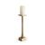 15" Gold Aluminum Medium Candleholder