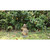9.25" Squirrel Holding Go Away Sign Outdoor Garden Statue