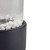Bio Ethanol Round Portable Fireplace with Black Base - 10.5"
