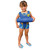 Blue Learn to Swim Children's Swimming Beginner Vest Tube Trainer