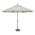 11ft Outdoor Patio Octagon Umbrella with Push Button Tilt, Ivory