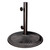 20.25" Black Durable Round Umbrella Stand, 50lbs