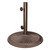 20.25" Bronze Durable Round Umbrella Stand, 50 lbs