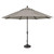 11ft Outdoor Patio Octagon Umbrella with Push Button Tilt, Gray