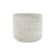 7.25" Gray Extra Large Perpendicular Outdoor Planter Pot