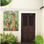 Brown and Green Hidden Paradise Outdoor Canvas Rectangular Wall Art Decor 40" x 30"
