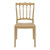 36" Gold Stackable Outdoor Patio Dining Chair