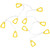 10-Count LED Pineapple Fairy Lights - Warm White