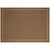 7.75' x 10' Almond Brown Outdoor Area Throw Rug