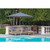 11ft Outdoor Octagonal Patio Umbrella , Red