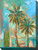 Green and Blue Modern Palms Outdoor Canvas Rectangular Wall Art Decor 40" x 30"