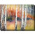 Orange and Yellow Colorado Aspens Outdoor Canvas Rectangular Wall Art Decor 30" x 40"