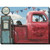 Red and Blue Take A Ride Outdoor Canvas Rectangular Wall Art Decor 40" x 30"