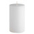 3.75" White Organic Kosher Soy Wax Pillar Candle