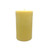6" Golden Yellow Handmade Beeswax Pillar Candle