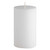 4" White Christmas Handmade Pillar Candle