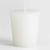Pack of 6 White Unscented Votive Candles