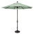 9ft Outdoor Patio Octagon Umbrella with Push Button Tilt, Pistachio Green
