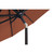 9ft Outdoor Patio Octagon Umbrella with Black Push Button Tilt, Sky Blue