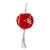 35ct Red Roped Light Ball Outdoor Christmas Decoration 14.4"