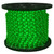 Commercial Grade LED Christmas Rope Lights on a Spool - Green - 288' - White Wire