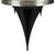 Set of 8 Stainless Steel Round Solar Powered LED Pathway Markers, 5"