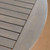 5pc Gray Contemporary Wicker Outdoor Furniture Patio Dining Set - Gray Cushions